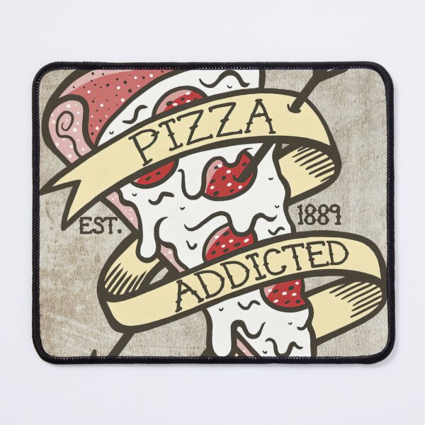 Item preview, pizza addiction designed and sold by AnimeLifesss.