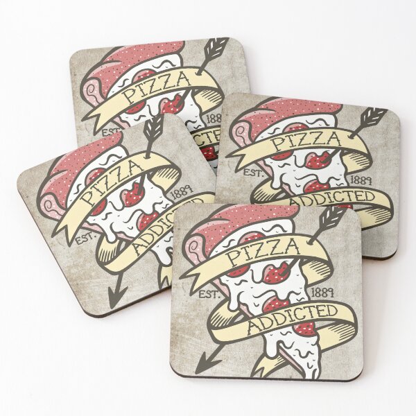 Item preview, pizza addiction designed and sold by AnimeLifesss.