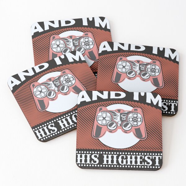 Item preview, I'm A Gamer's Girl And I'm His Highest Score designed and sold by RED FIR.