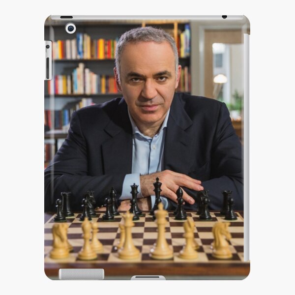 Garry Kasparov The Legend Aesthetic Watercolor Portrait of a chess master  iPad Case & Skin for Sale by Naumovski