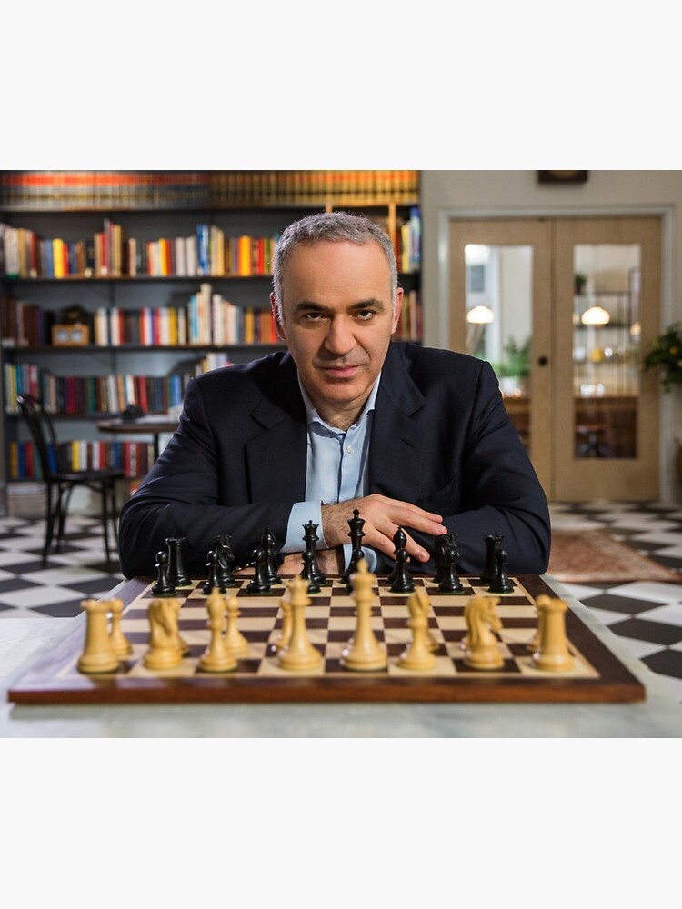 Garry Kasparov ✪ The Legend ✪ Abstract Watercolor Portrait of a chess  master Poster for Sale by Naumovski