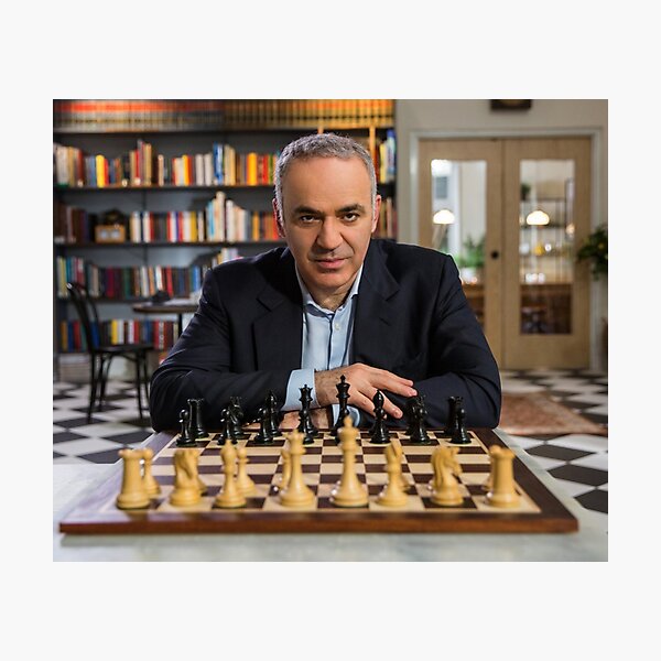 CHAD 2021 GARRY KASPAROV CHESS SOUVENIR SHEET MINT NEVER HINGED