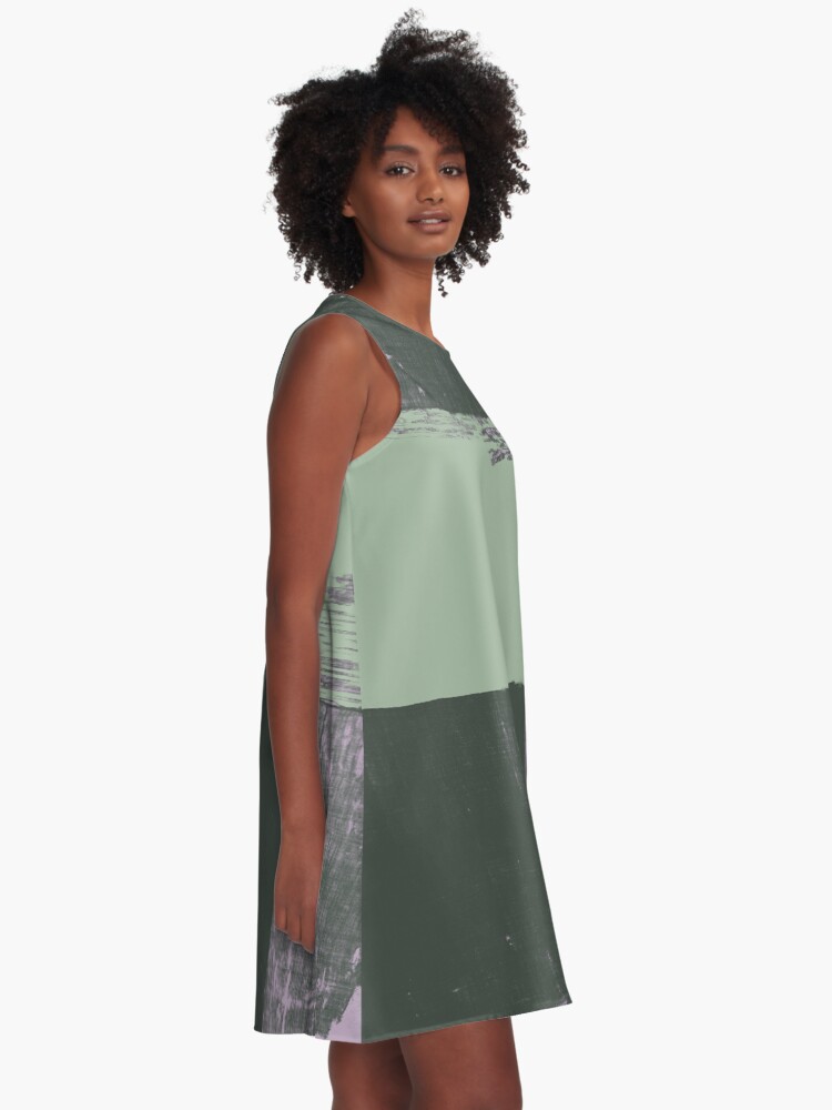 Alternate view of Urban myths around Van Gogh A-Line Dress