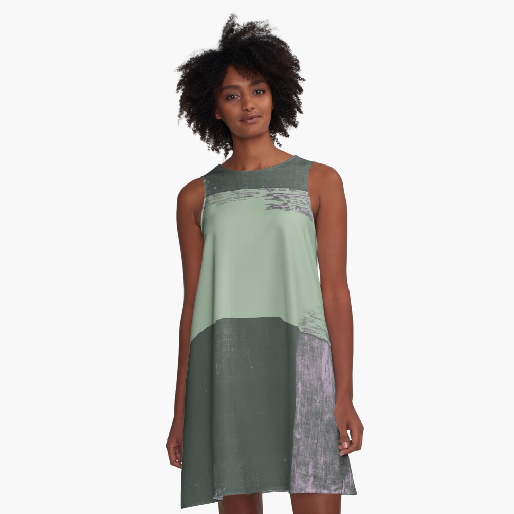 Urban myths around Van Gogh A-Line Dress