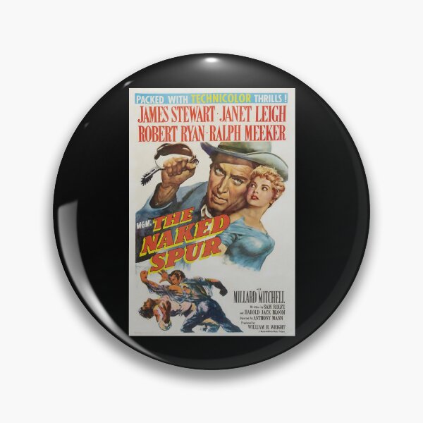 Artikelvorschau, Der nackte Sporn (1953) entworfen und verkauft von OakleyBarrett.
