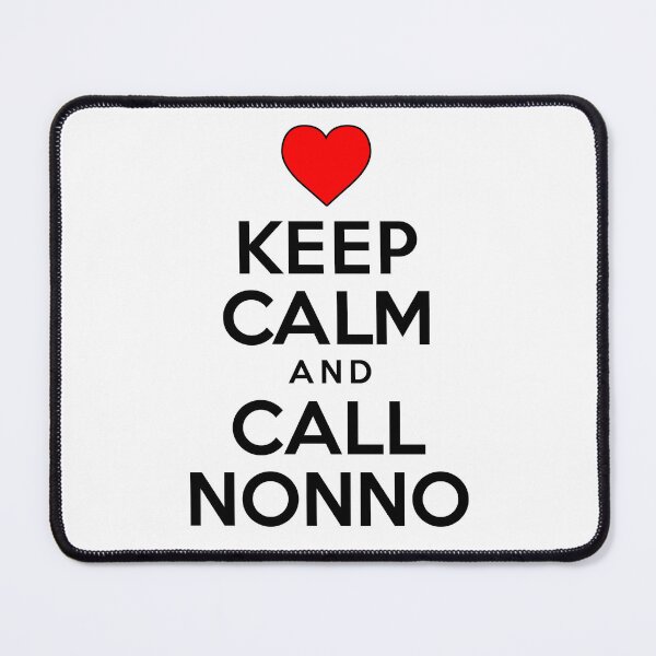Item preview, Keep Calm Call Nonno Italian Grandfather Cute Heart designed and sold by jaycartoonist.