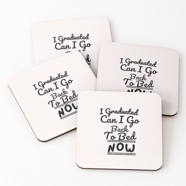 Item preview, Funny I Graduated Can I Go Back To Bed Now  designed and sold by dirlkhiat.