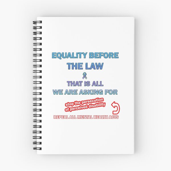 Item preview, Equality Before the Law designed and sold by InitiallyNO.