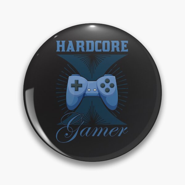 Item preview, Hardcore Gamer designed and sold by RED FIR.