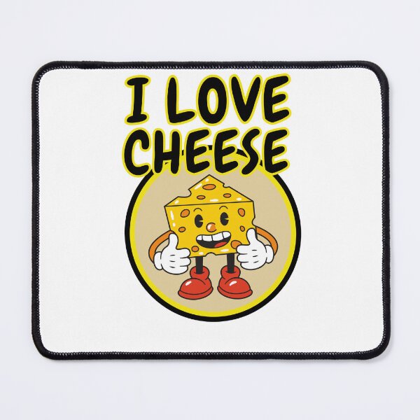 Item preview, I Love Cheese Happy Face Swiss Cheese designed and sold by RichTeeDesigns.