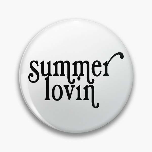 Item preview, summer lovin sticker black designed and sold by hollieduffyx.