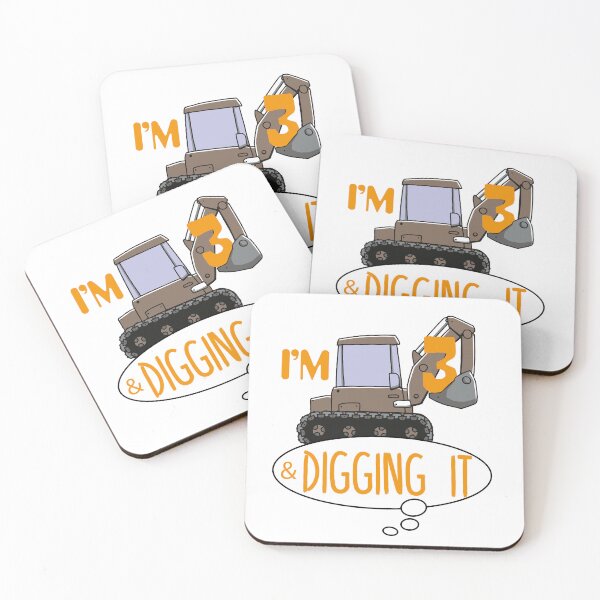 Item preview, I'm 3 & Digging It designed and sold by edwinvisuals.