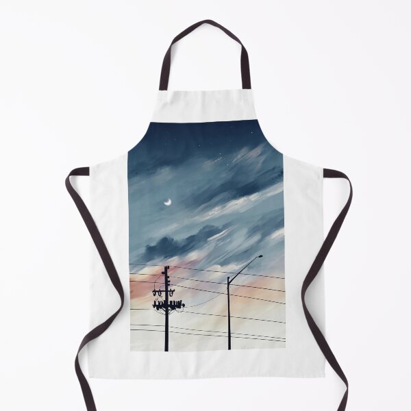 Item preview, Moody Sunset with Telephone Wires  designed and sold by sabelsstudio.