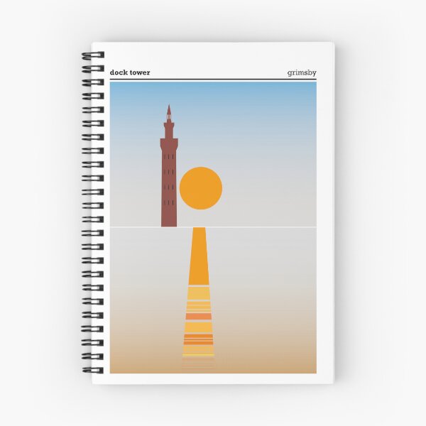 Item preview, Minimalist Grimsby - Dock Tower designed and sold by MintPrints84.
