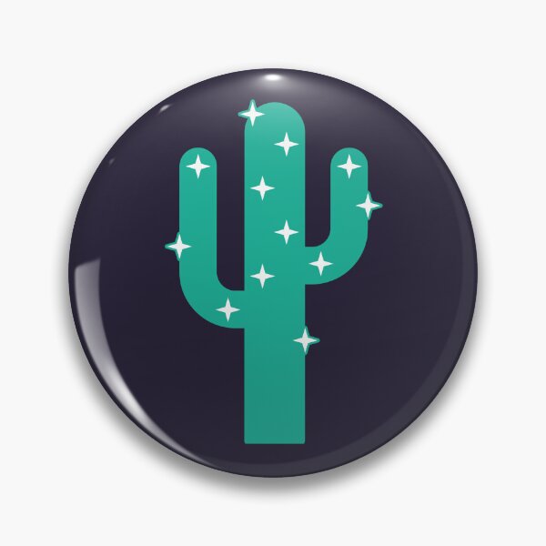 Item preview, Sparkly Cactus in Midnight Blue by Suzie London designed and sold by SuzieLondon.