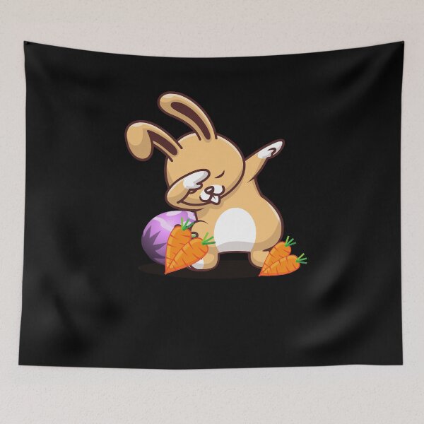 Item preview, Dabbing Rabbit Carrots and Easter Eggs Easter Holiday designed and sold by Cheffsspecials.