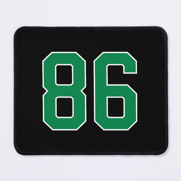 Item preview, 86 number, green lucky sports eighty six designed and sold by ArtIsParty.