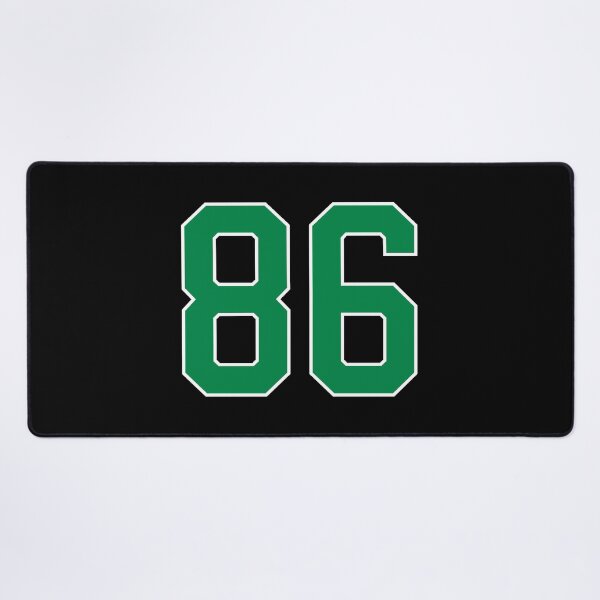 Item preview, 86 number, green lucky sports eighty six designed and sold by ArtIsParty.