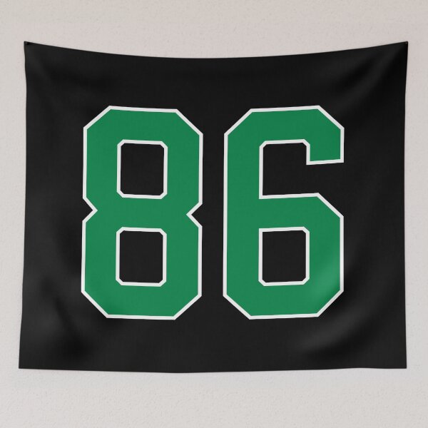 Item preview, 86 number, green lucky sports eighty six designed and sold by ArtIsParty.