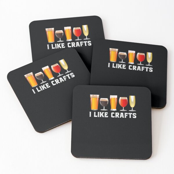 Item preview, I Like To Do Crafts Beer Drink designed and sold by DeannaMarks.