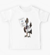 März für Wissenschaft Australien - Kasuar, farbenreich Kinder T-Shirt
