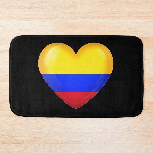 Aperçu de l'œuvre Mon cœur est en Colombie, Love Colombia. créée et vendue par ArtIsParty.