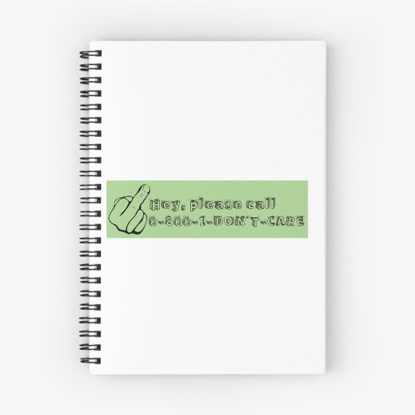 Item preview, I don't care - green designed and sold by NoerdyundDoerty.