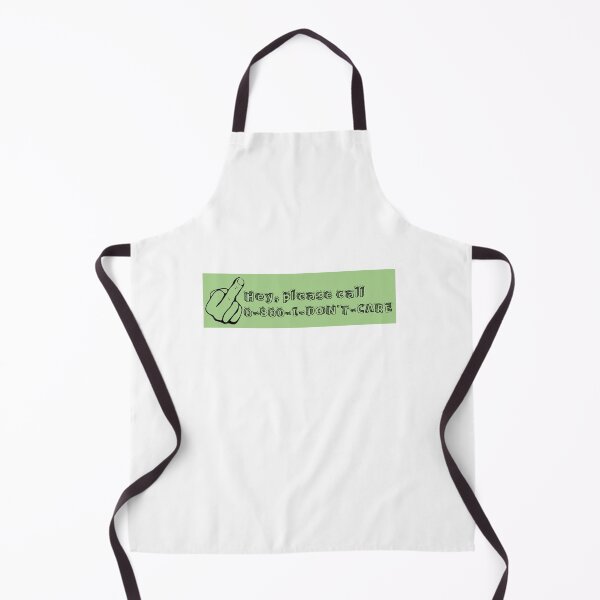 Item preview, I don't care - green designed and sold by NoerdyundDoerty.