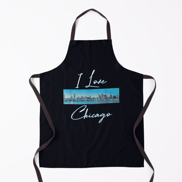 Item preview, I Love Chicago With Panoramic Skyline On It Design designed and sold by DeannaMarks.