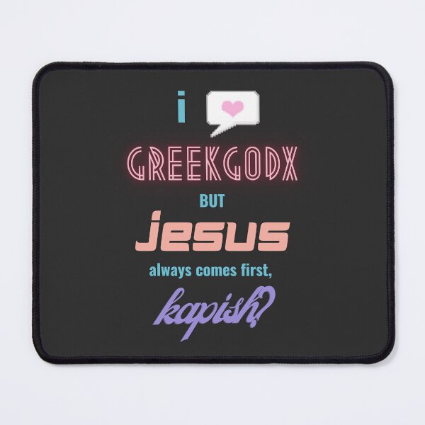 Artikelvorschau, GreekGodX Jesus Kapish lustiger Twitch-Streamer seltsam spezifisch entworfen und verkauft von LAST WEEK'S STOLEN AESTHETICS.