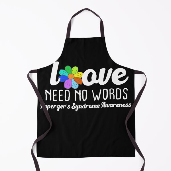 Item preview, love need no words Asperger's Syndrome Awareness-Asperger's Syndrome Awareness designed and sold by azzeddine ⭐⭐⭐⭐⭐.