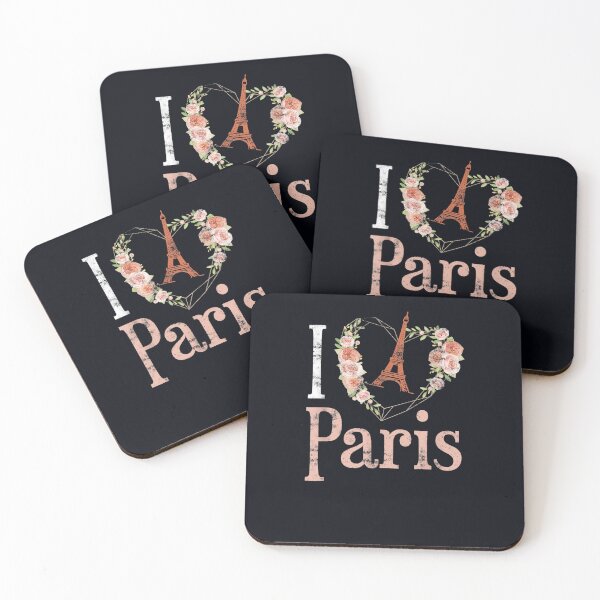 Item preview, I Love Paris Eiffel Tower Paris France Vacation designed and sold by DeannaMarks.