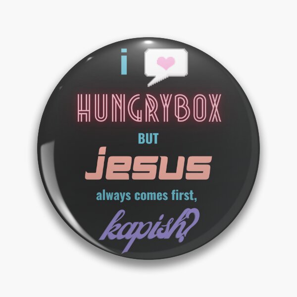 Item preview, Hungrybox Jesus Kapish funny twitch streamer oddly specific designed and sold by LAST WEEK'S STOLEN AESTHETICS.