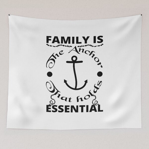 Item preview, The Anchor That Holds Essential - Familly Quotes designed and sold by Heavdaiin.