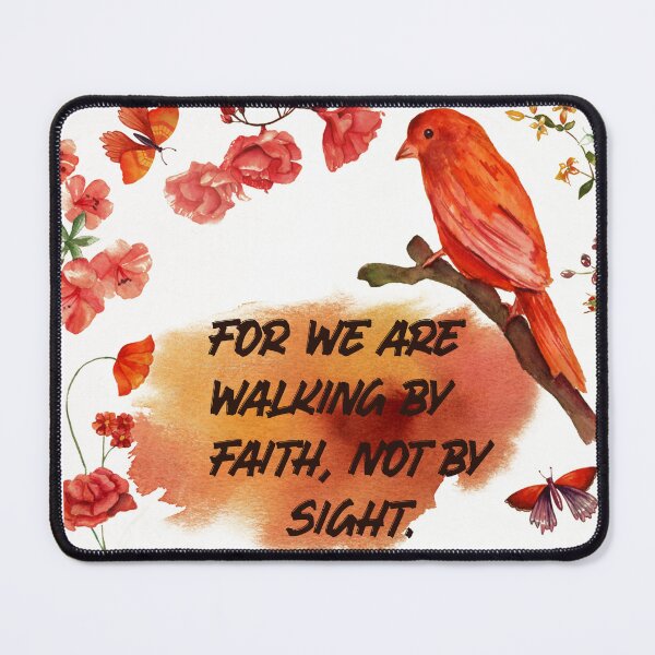 Item preview, 2 Corinthians 5:7 Spiral Notebook designed and sold by crafts-gift.
