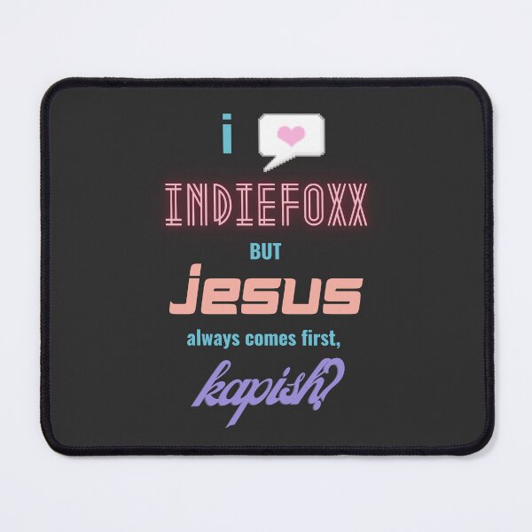 Item preview, Indiefoxx Jesus Kapish funny twitch streamer oddly specific designed and sold by LAST WEEK'S STOLEN AESTHETICS.