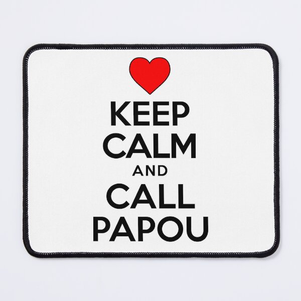 Item preview, Keep Calm Call Papou Greek Grandfather Cute Heart designed and sold by jaycartoonist.
