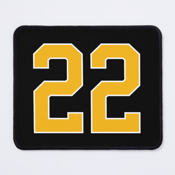 Item preview, Yellow Number 22 lucky sports jersey twenty two designed and sold by HeavyStyle.