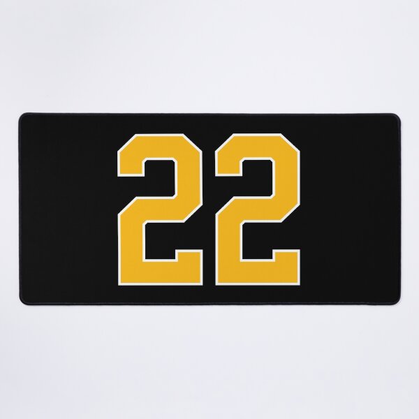 Item preview, Yellow Number 22 lucky sports jersey twenty two designed and sold by HeavyStyle.