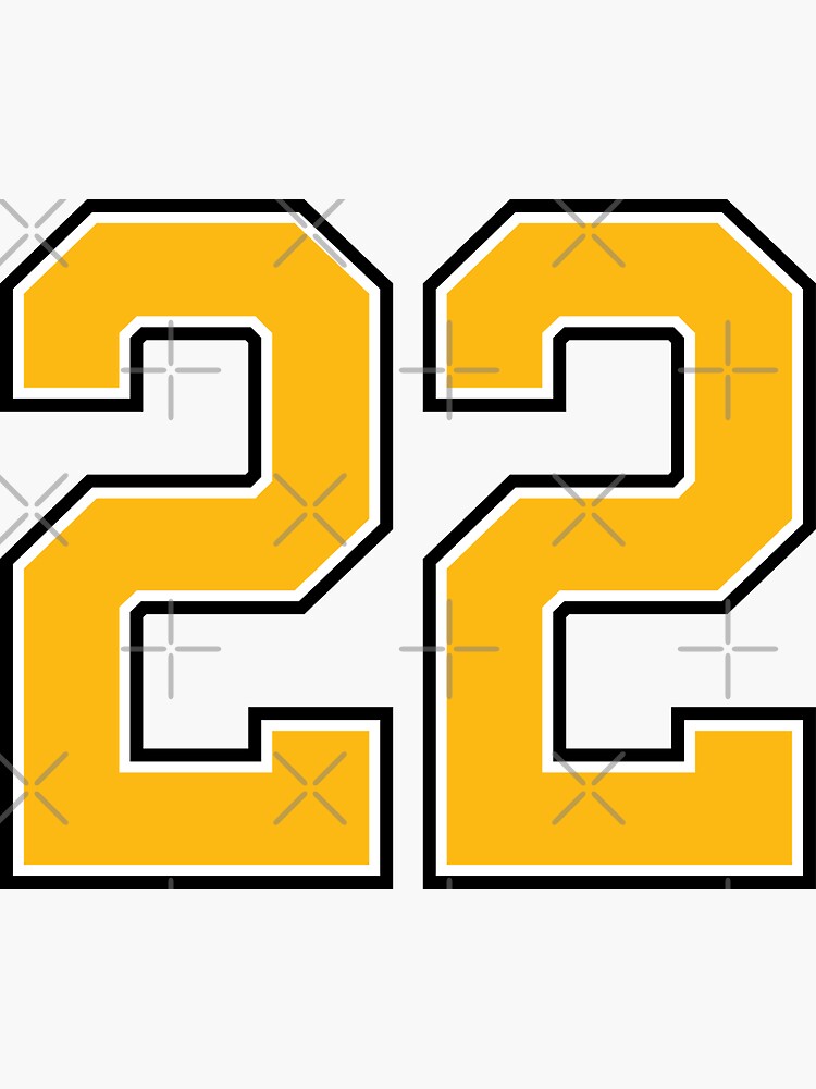 Number 52 lucky sports jersey fifty two Sticker for Sale by HeavyStyle