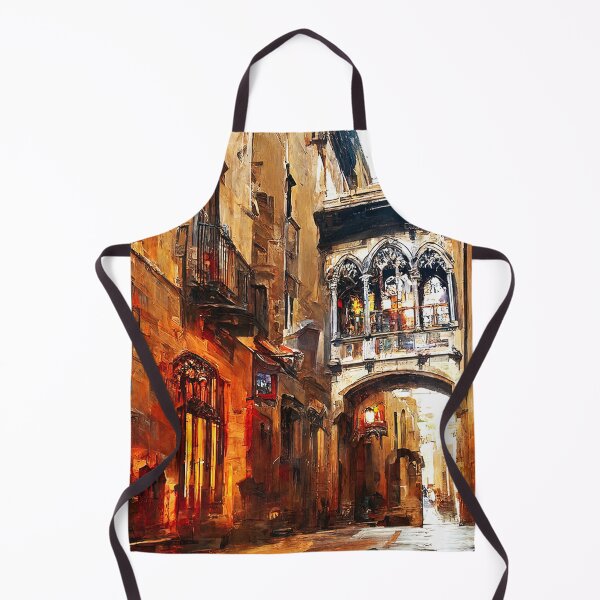 Item preview, Barcelona, the Gothic Quarter designed and sold by AM FineArtPrints.