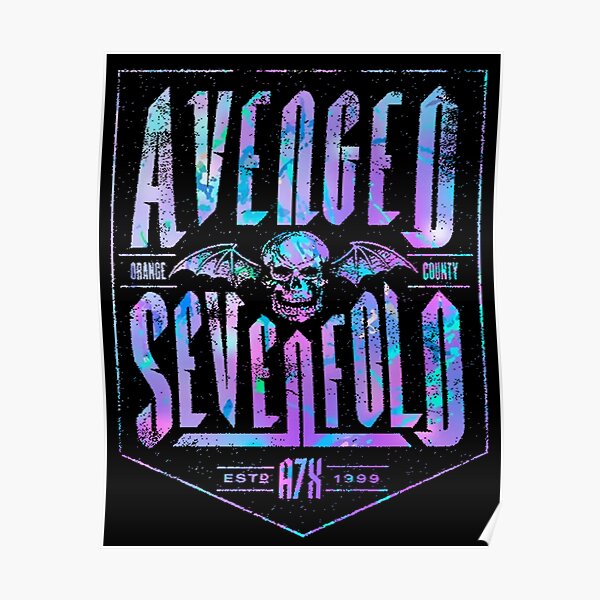 además de envolvente. Avenged Sevenfold tarjeta de cumpleaños 5x7 Pulgadas Personalizado