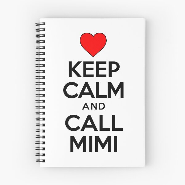 Artikelvorschau, Keep Calm Call Mimi Großmutter Cute Heart entworfen und verkauft von jaycartoonist.