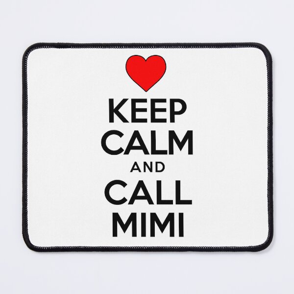 Item preview, Keep Calm Call Mimi Grandmother Cute Heart designed and sold by jaycartoonist.