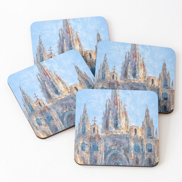 Item preview, Barcelona, Cathedral of the Holy Cross and Saint Eulalia designed and sold by AM FineArtPrints.