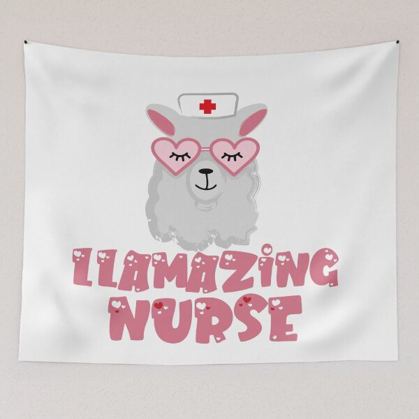 Item preview, Llamazing Nurse designed and sold by edwinvisuals.