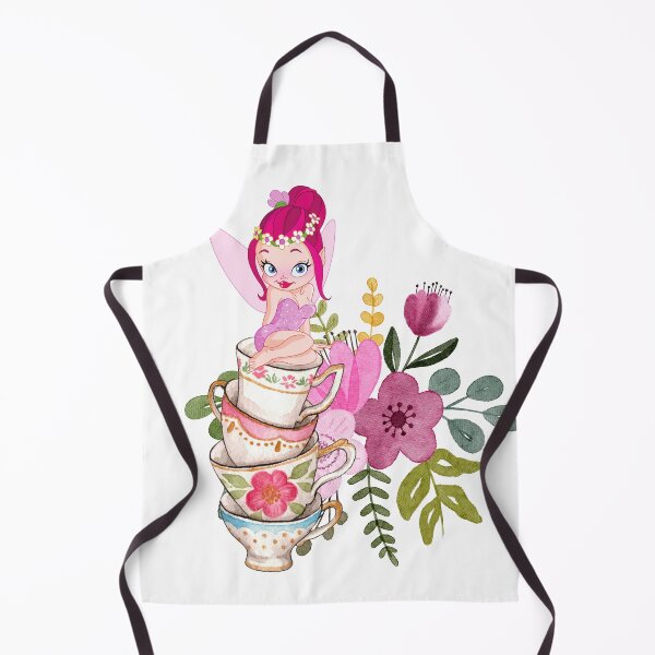 Item preview, Shy Tea Cup Fairy designed and sold by tomorrowsart.