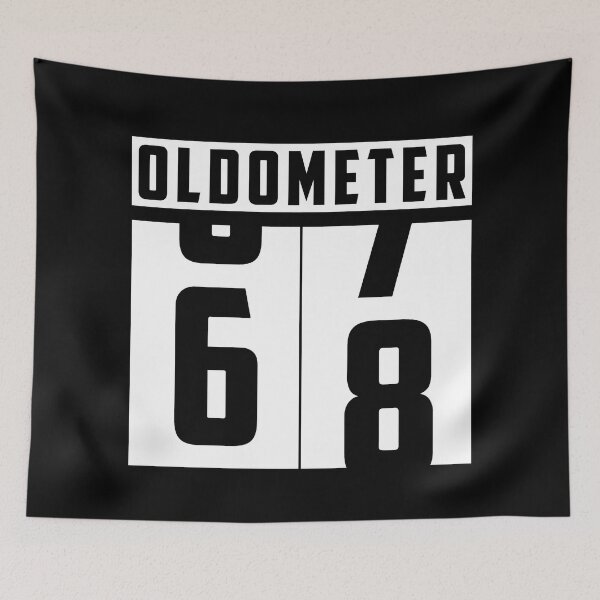 Item preview, Oldometer counter Number 68 birthday designed and sold by HeavyStyle.