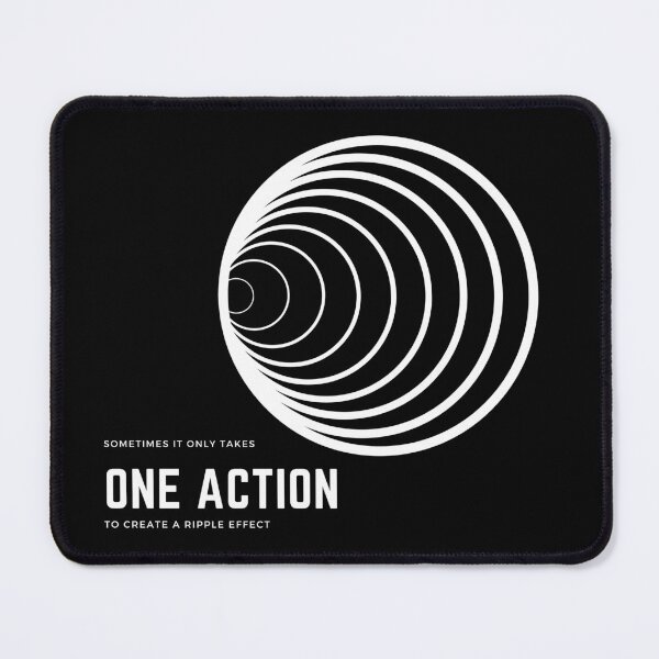 Item preview, Ripple Effect | Do one thing | Motivation Inspirational Quote designed and sold by Lets-Run.