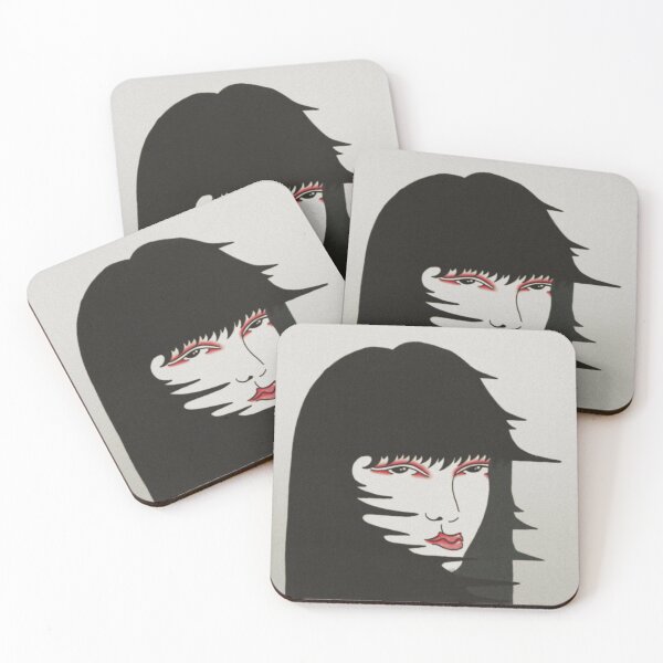 Item preview, Japanese Art Deco girl Head  designed and sold by HailRudd.